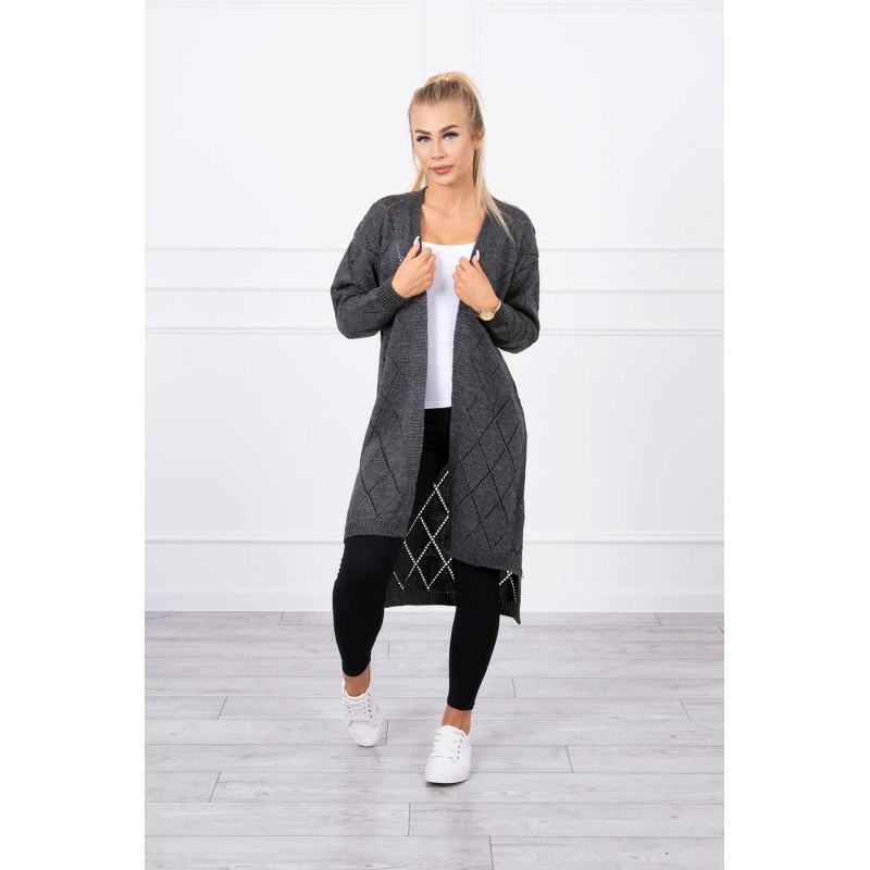 Kardigán pre dámy 2020-4 - grafitový