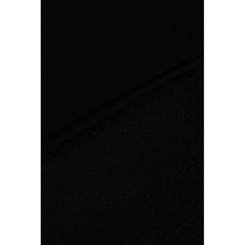 Dámska mikina s krátkym zipsom 9110 - čierna