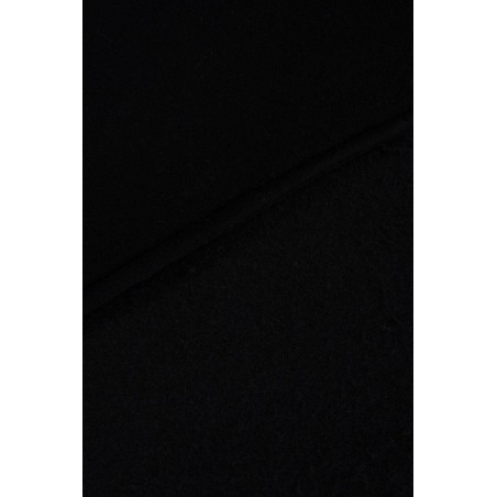 Dámska mikina s krátkym zipsom 9110 - čierna