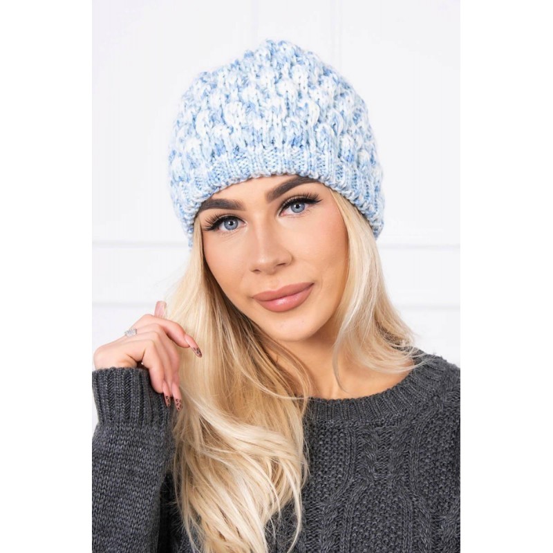 Dámska čiapka K156 - modrá