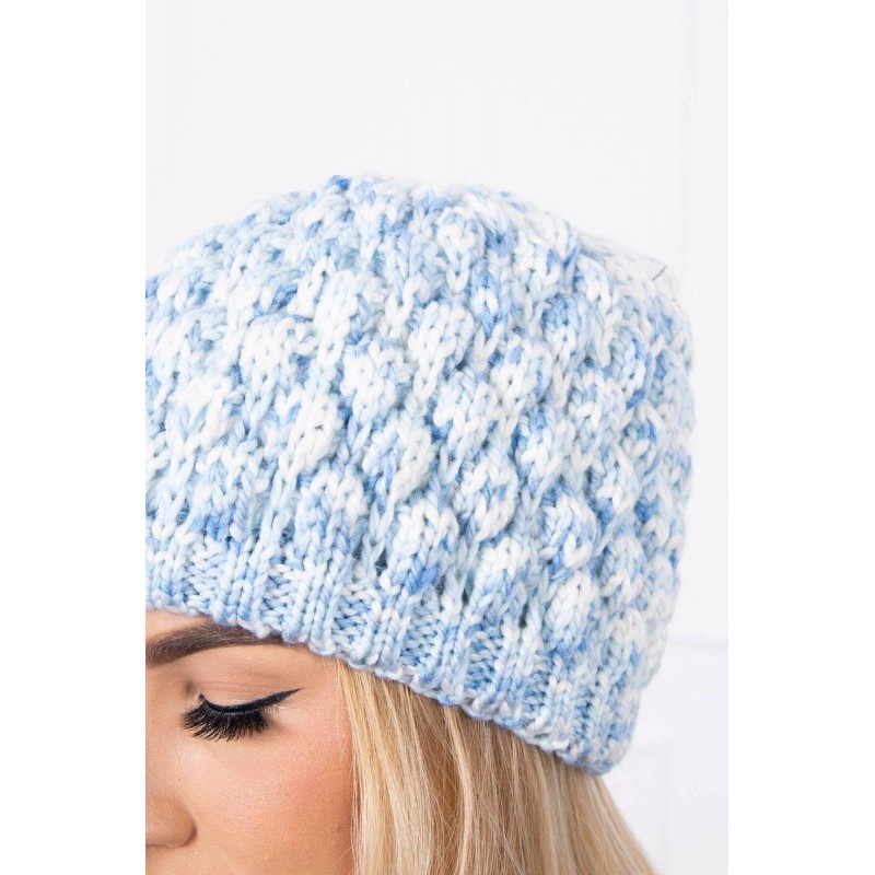 Dámska čiapka K156 - modrá