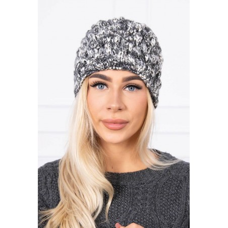 Dámska čiapka K156 - čierna