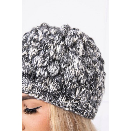 Dámska čiapka K156 - čierna