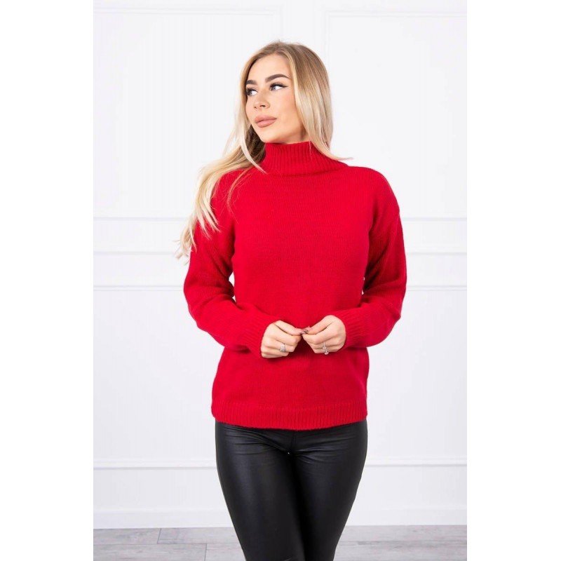 Dámsky červený rolák 2020-17