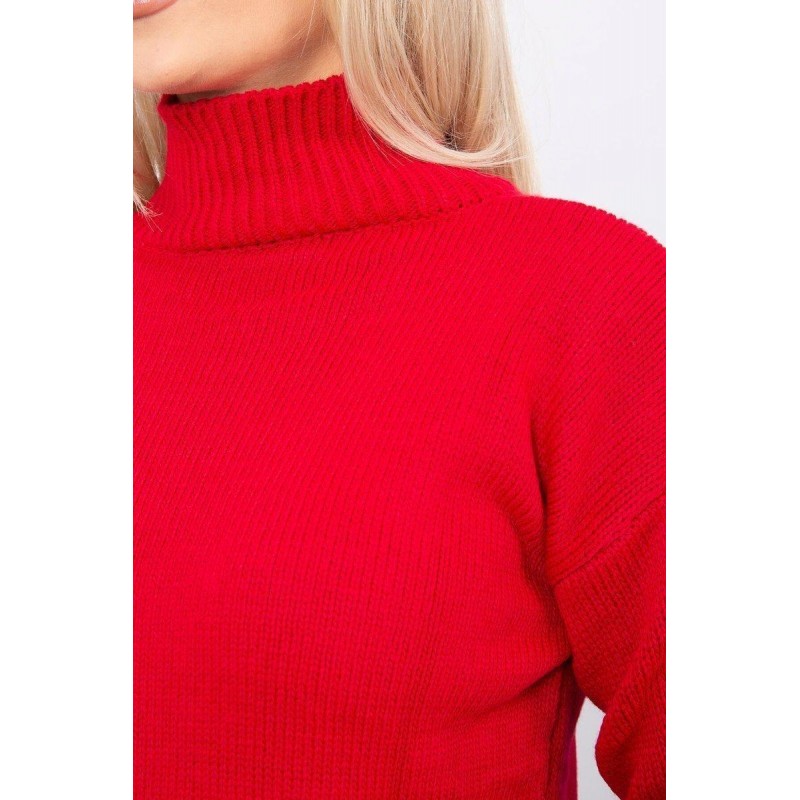 Dámsky červený rolák 2020-17