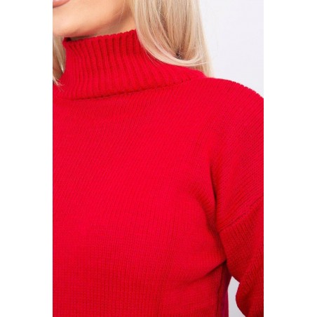 Dámsky červený rolák 2020-17