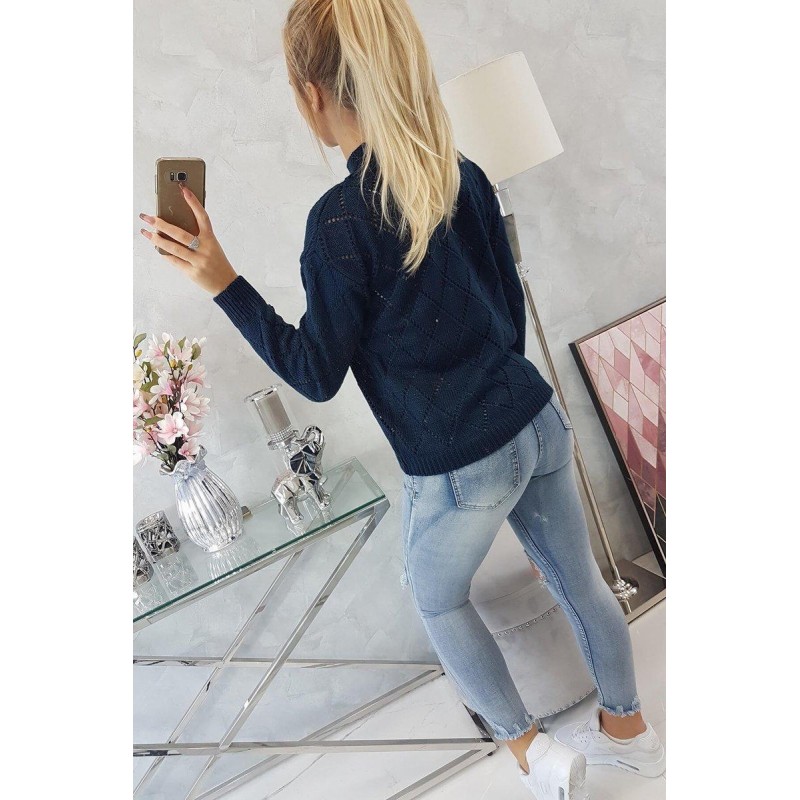 Dámsky tmavomodrý rolák 2020-18