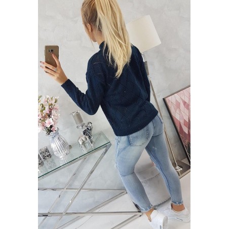 Dámsky tmavomodrý rolák 2020-18