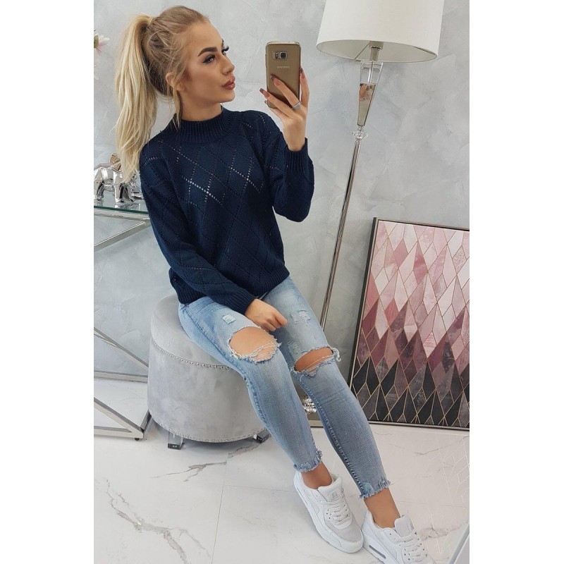 Dámsky tmavomodrý rolák 2020-18