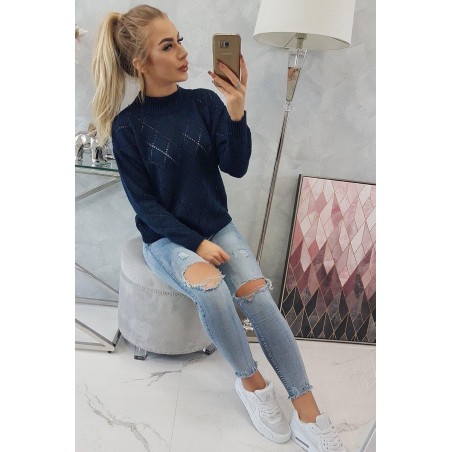 Dámsky tmavomodrý rolák 2020-18