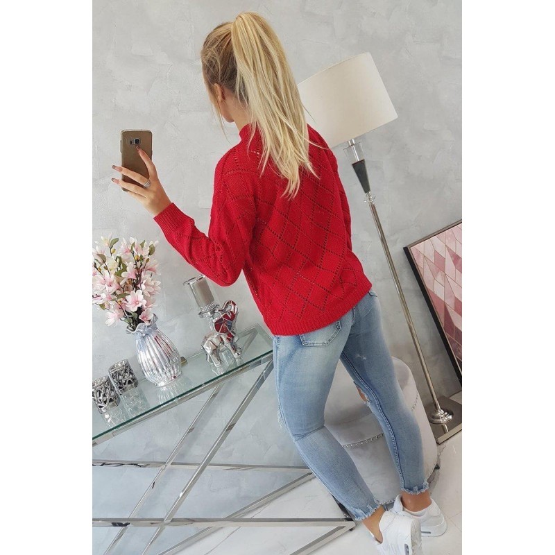 Dámsky červený rolák 2020-18