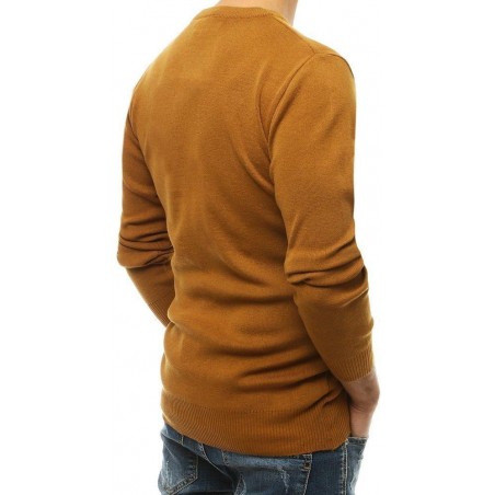 Kamelový pánsky sveter WX1482