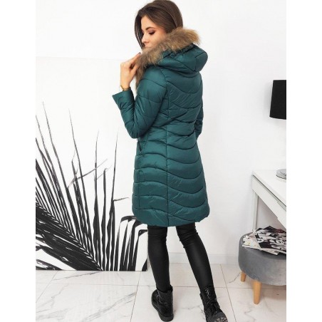 Dámska prešívaná zimná bunda ESTELLA TYZ1566 - morská
