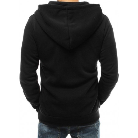 Pánska mikina na zips BX4762 - čierna