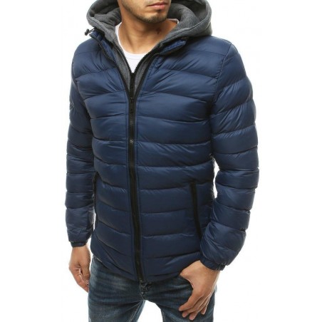 Prechodná pánska tmavomodrá bunda TX3542