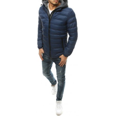 Prechodná pánska tmavomodrá bunda TX3542