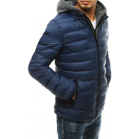 Prechodná pánska tmavomodrá bunda TX3542