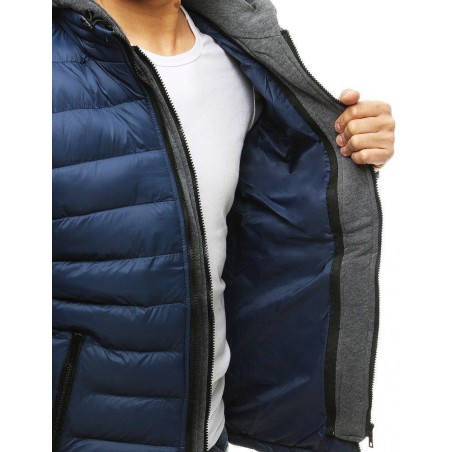 Prechodná pánska tmavomodrá bunda TX3542