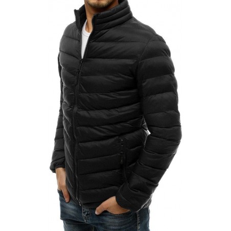 Čierna pánska prechodná bunda TX3547