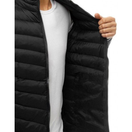 Čierna pánska prechodná bunda TX3547