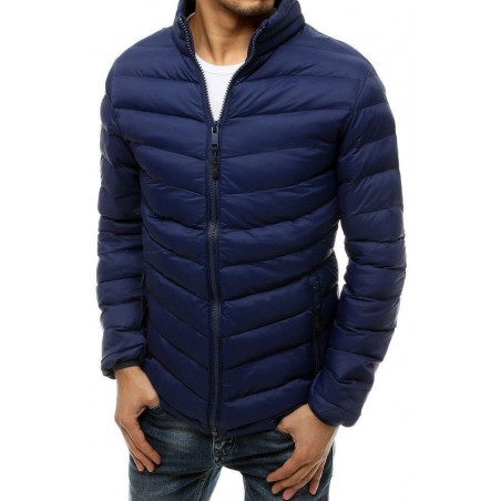 Tmavomodrá pánska prechodná bunda TX3548