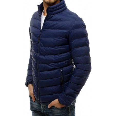 Tmavomodrá pánska prechodná bunda TX3548