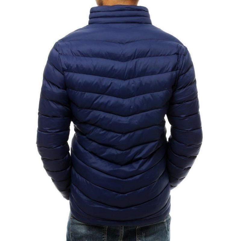 Tmavomodrá pánska prechodná bunda TX3548