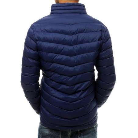 Tmavomodrá pánska prechodná bunda TX3548