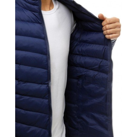 Tmavomodrá pánska prechodná bunda TX3548