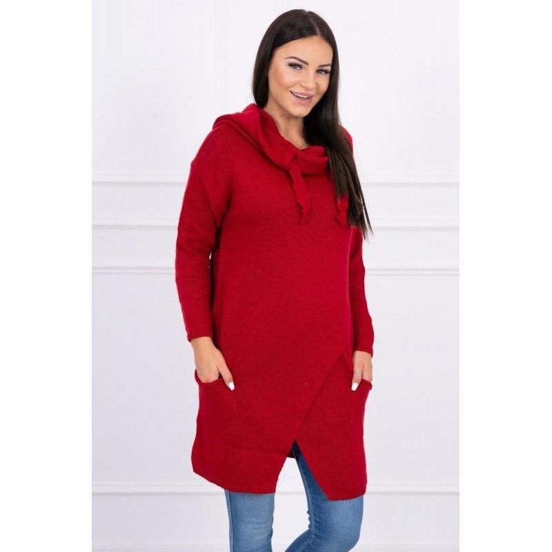 Sveter pre dámy 2019-6 - červený