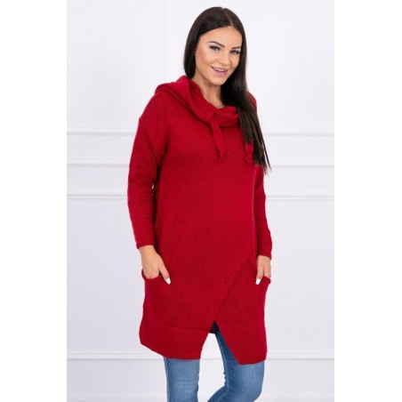 Sveter pre dámy 2019-6 - červený