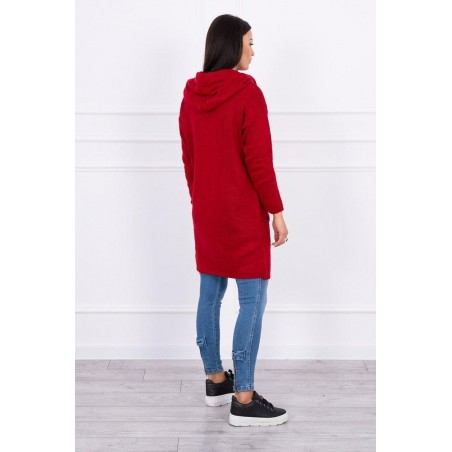 Sveter pre dámy 2019-6 - červený