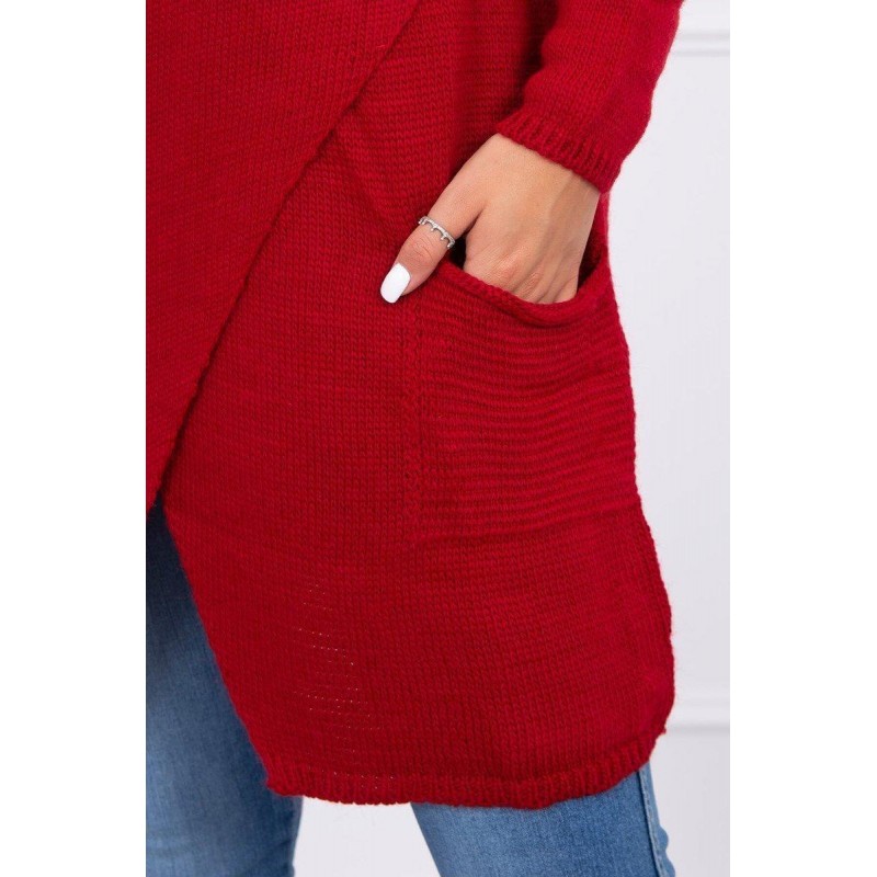 Sveter pre dámy 2019-6 - červený
