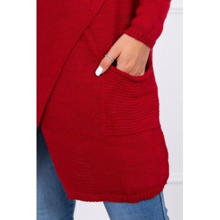 Sveter pre dámy 2019-6 - červený