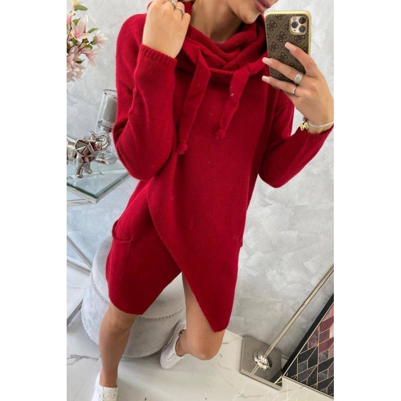 Sveter pre dámy 2019-6 - červený