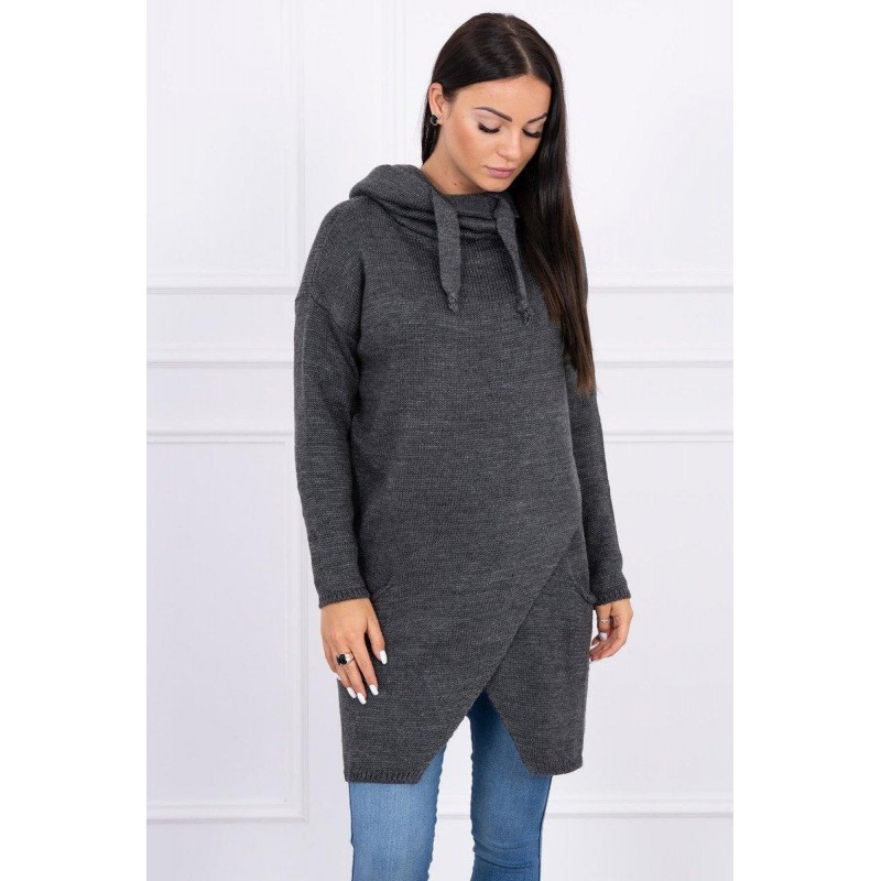 Sveter pre dámy 2019-6 - grafitový