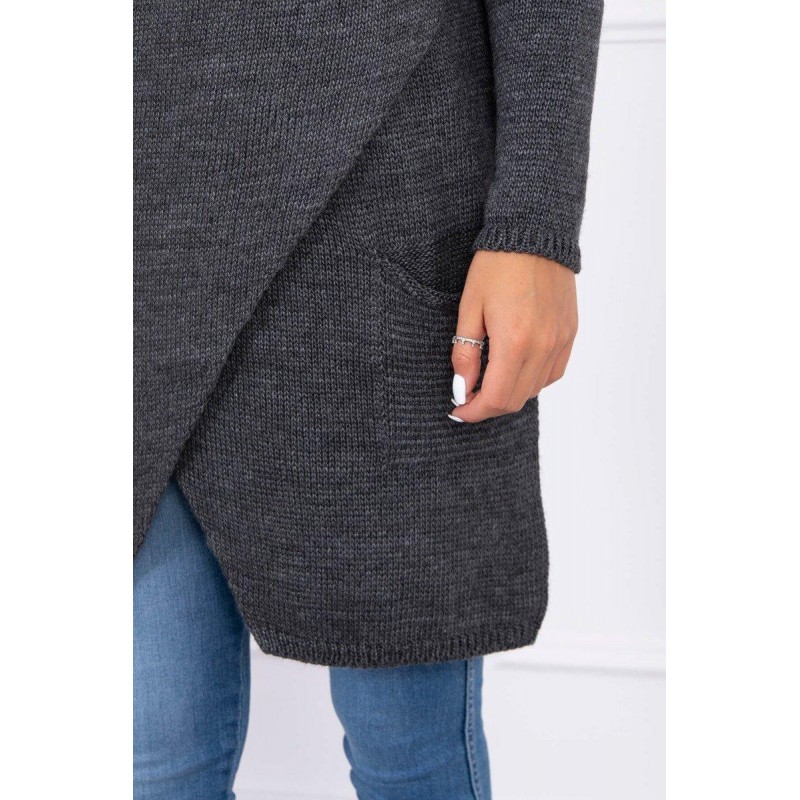 Sveter pre dámy 2019-6 - grafitový