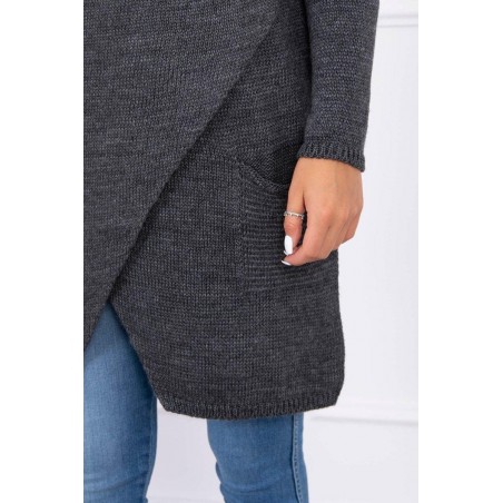 Sveter pre dámy 2019-6 - grafitový