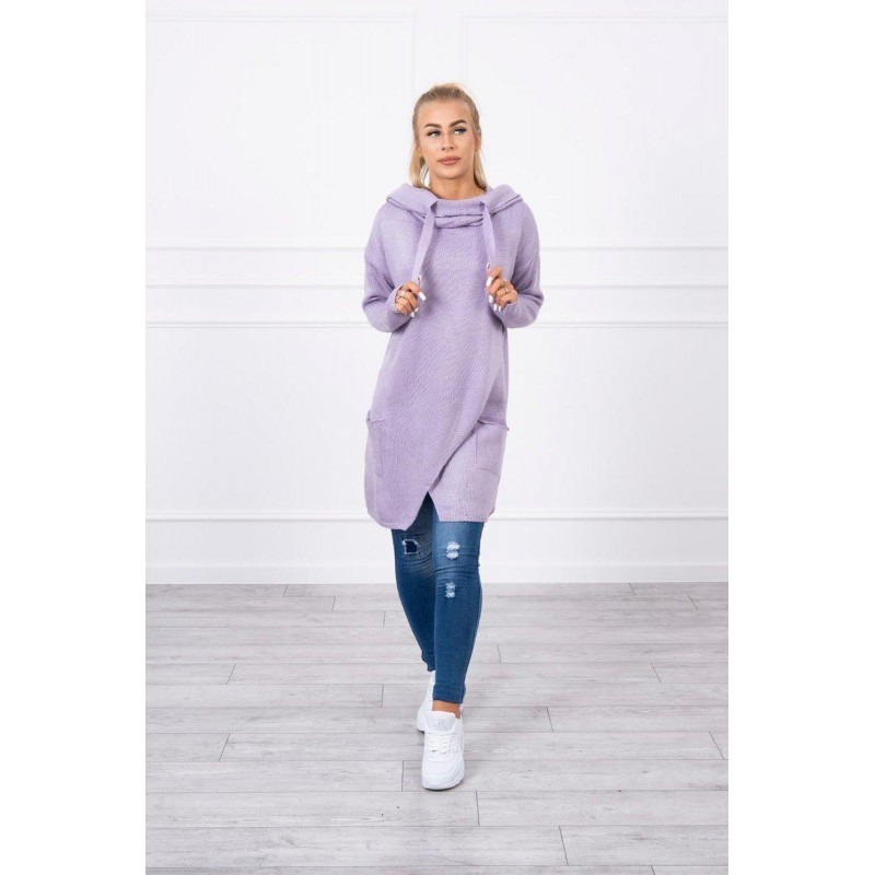 Sveter pre dámy 2019-6 - svetlofialový