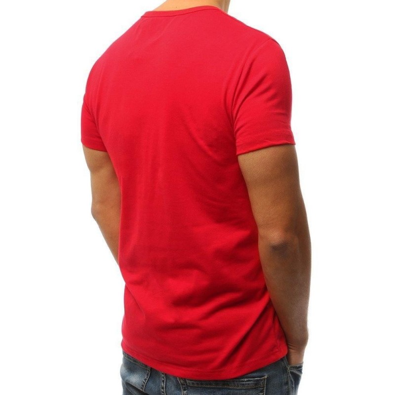 Červené pánske tričko (rx3056)