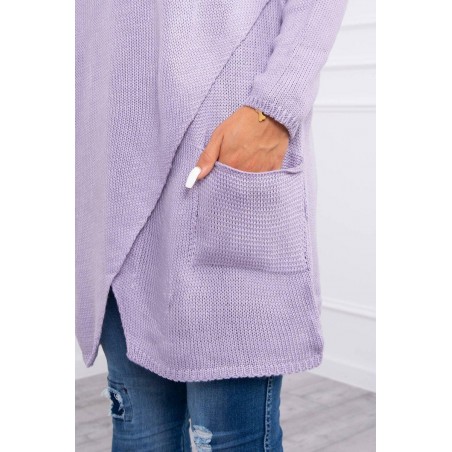 Sveter pre dámy 2019-6 - svetlofialový