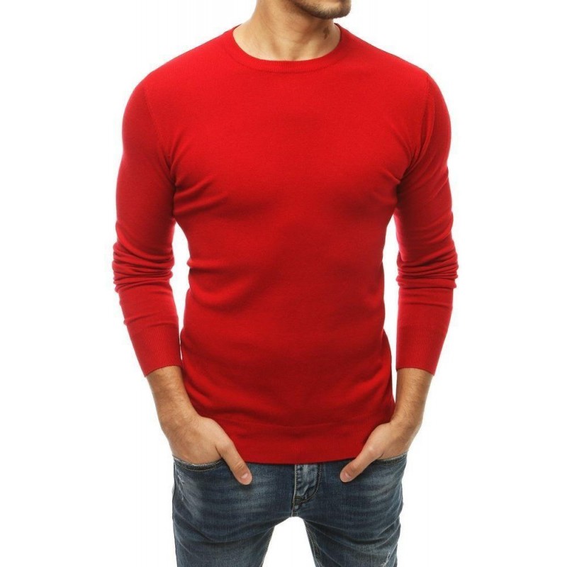 Pánske červený sveter WX1506