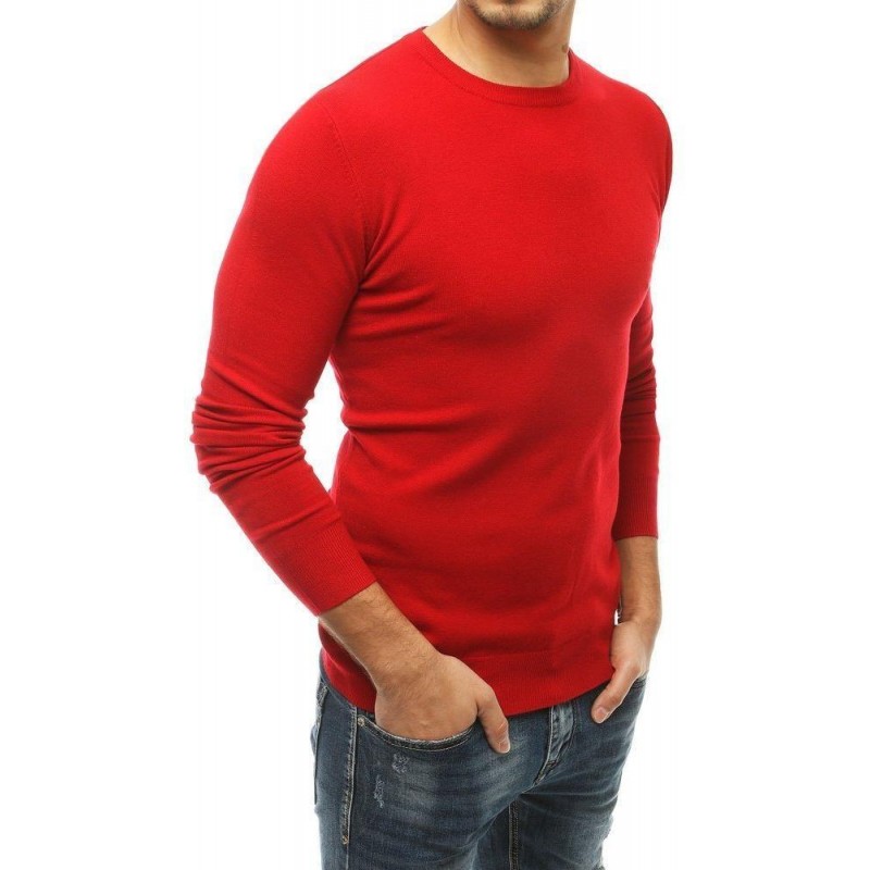 Pánske červený sveter WX1506