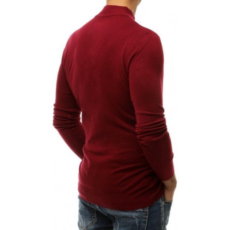 Bordový sveter pre pánov WX1517
