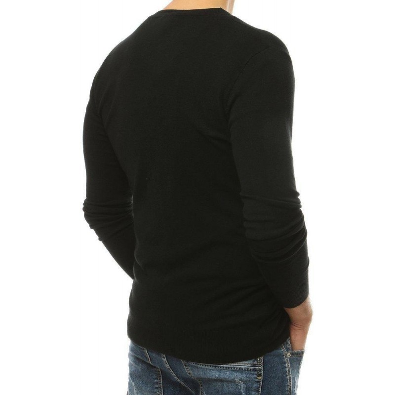 Pánsky sveter WX1540 - čierny