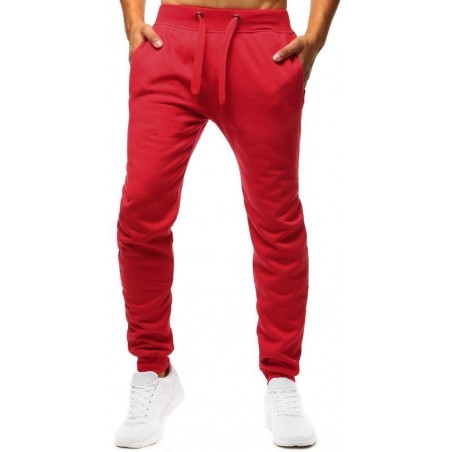 Pánske červené tepláky UX2708