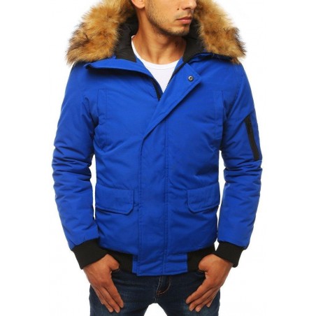 Modrá pánska zimná bunda (tx2871), veľ. L