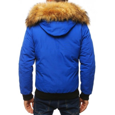 Modrá pánska zimná bunda (tx2871), veľ. L