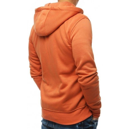 Pánska lososová mikina na zips BX4250