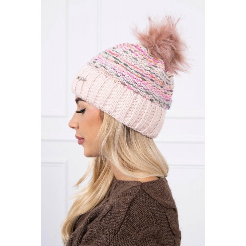 Dámska čierna čiapka K180